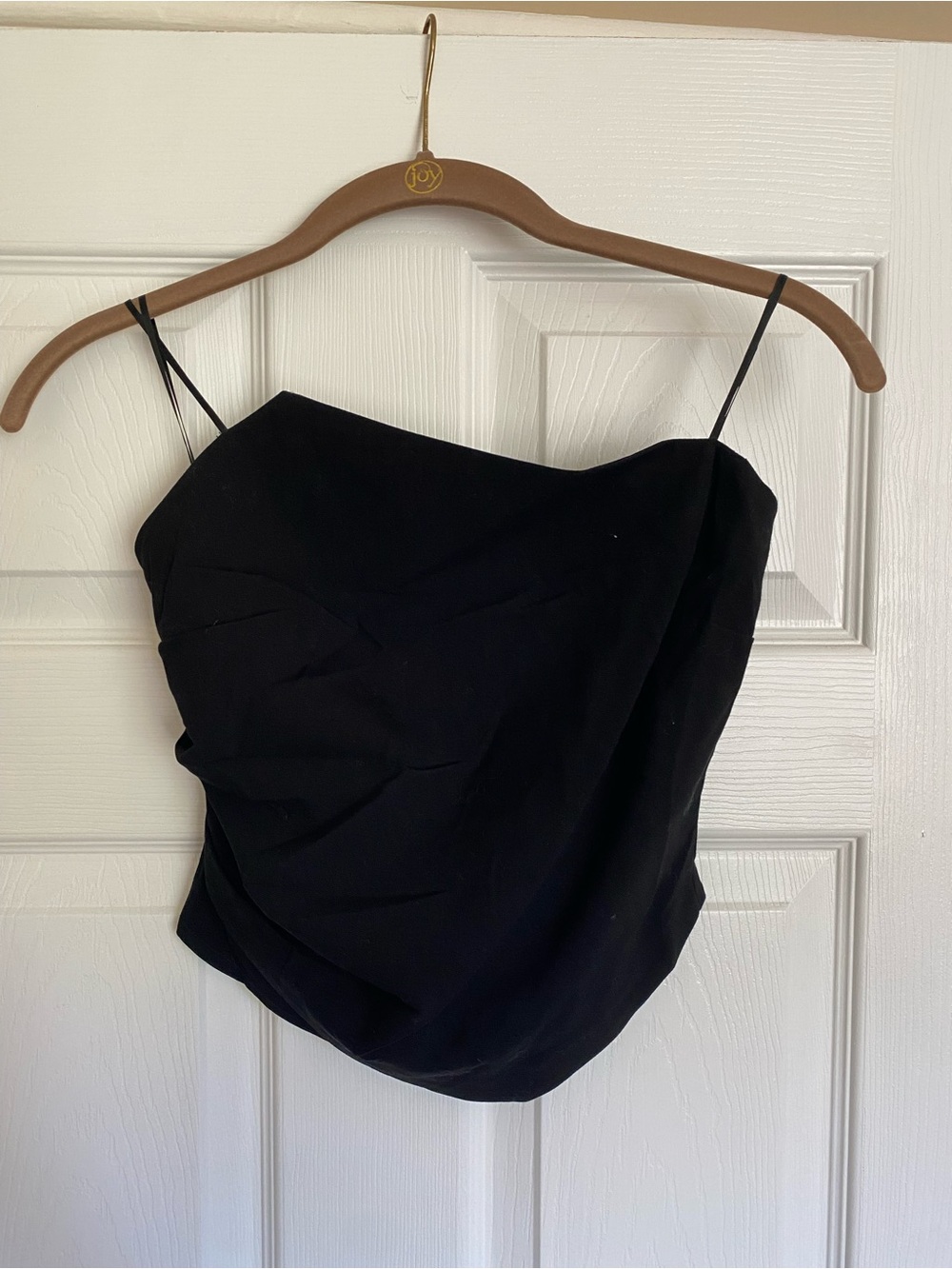 Stradivarius black tube top